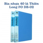 Bìa nhựa 40 lá Thiên Long FO DB-02